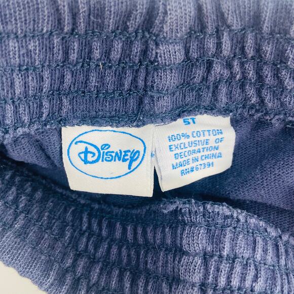 Disney Navy Pin strip 100% cotton pants - Picture 4 of 4